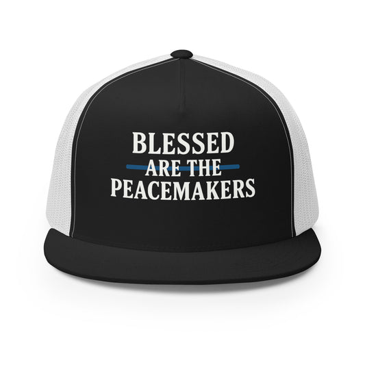 Blessed Are The Peacemakers Snap Back Hat – Christian Faith Apparel | Revival Unleashed-Revival Unleashed