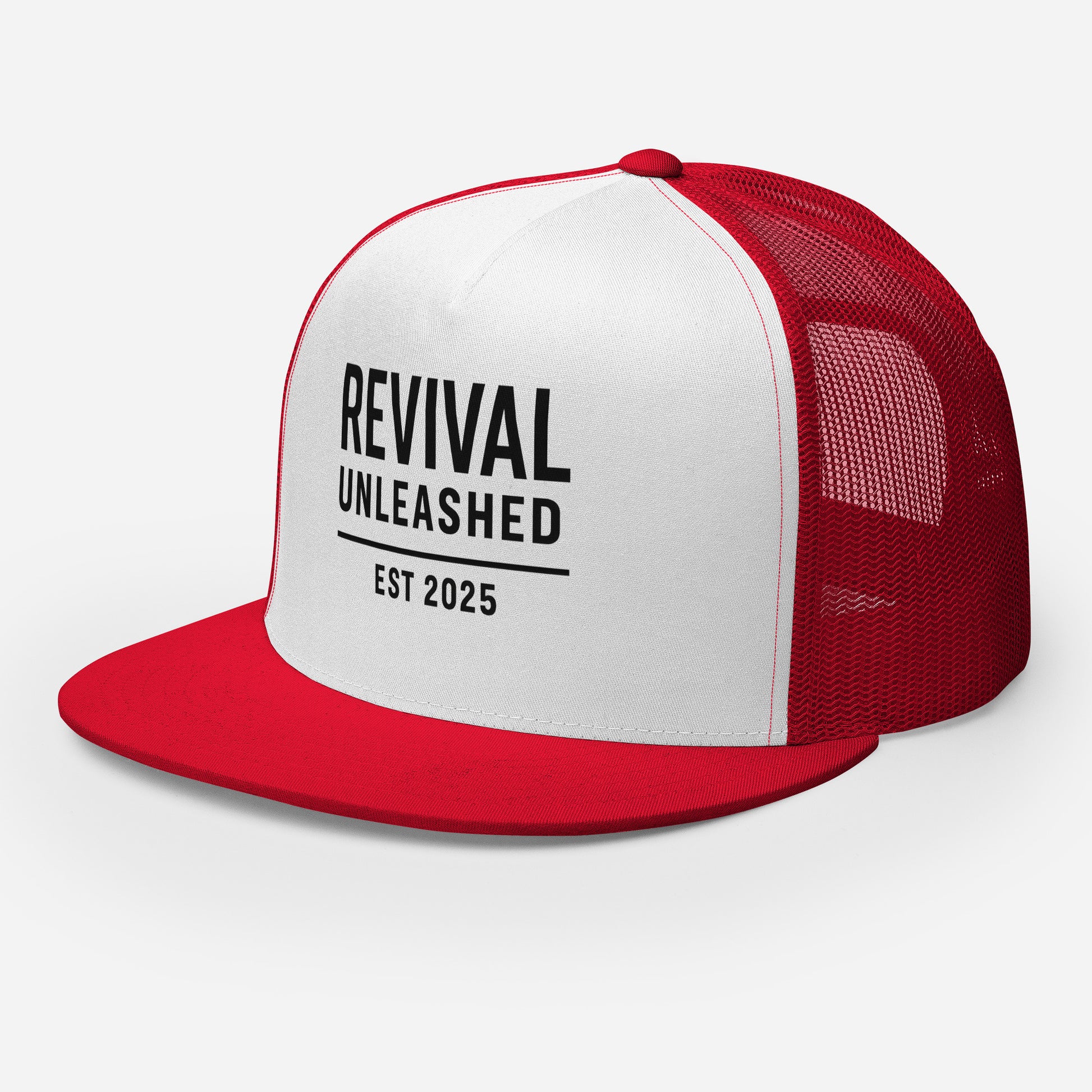 Revival Unleashed EST 2025 Adjustable Hat – Christian Faith Cap-Revival Unleashed