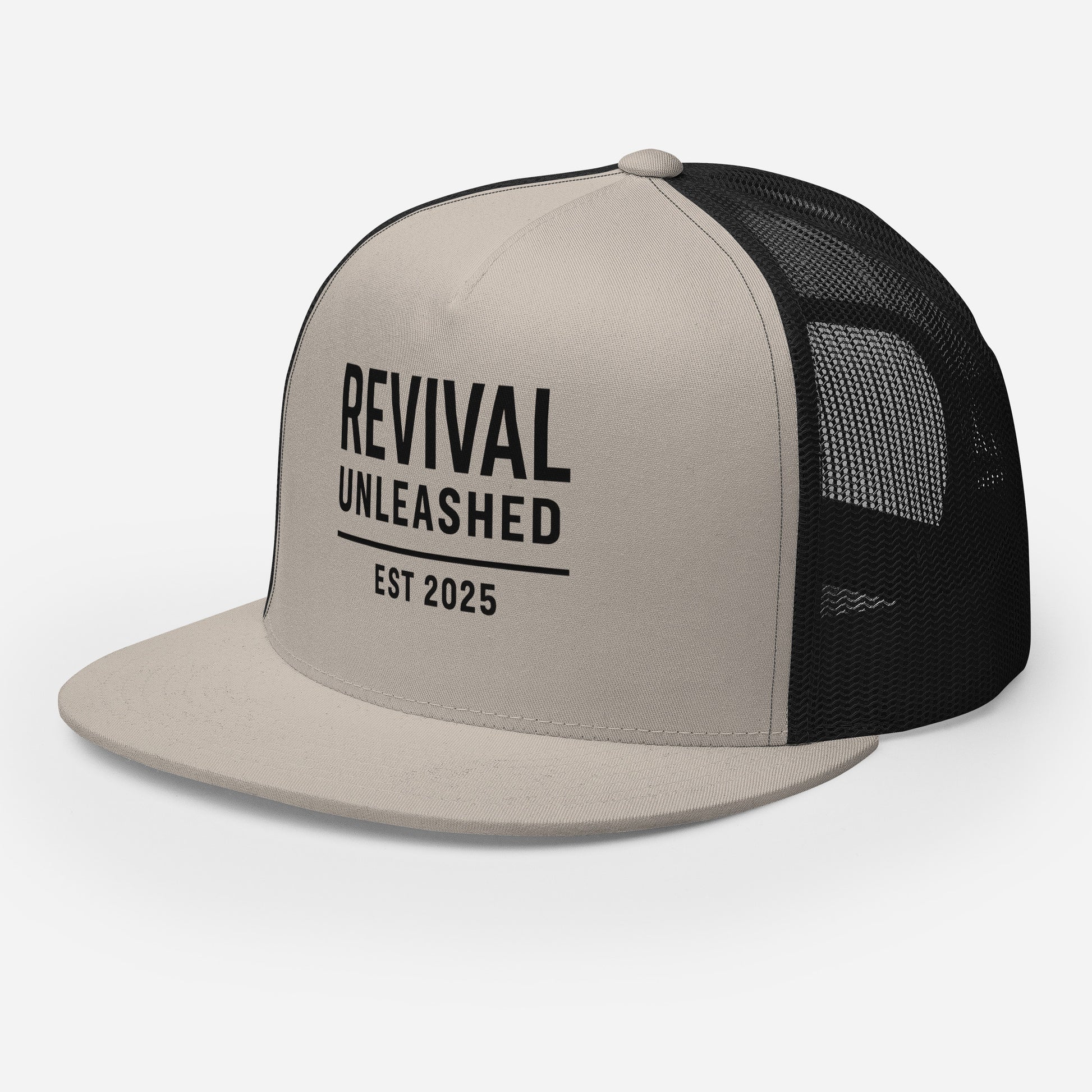 Revival Unleashed EST 2025 Adjustable Hat – Christian Faith Cap-Revival Unleashed