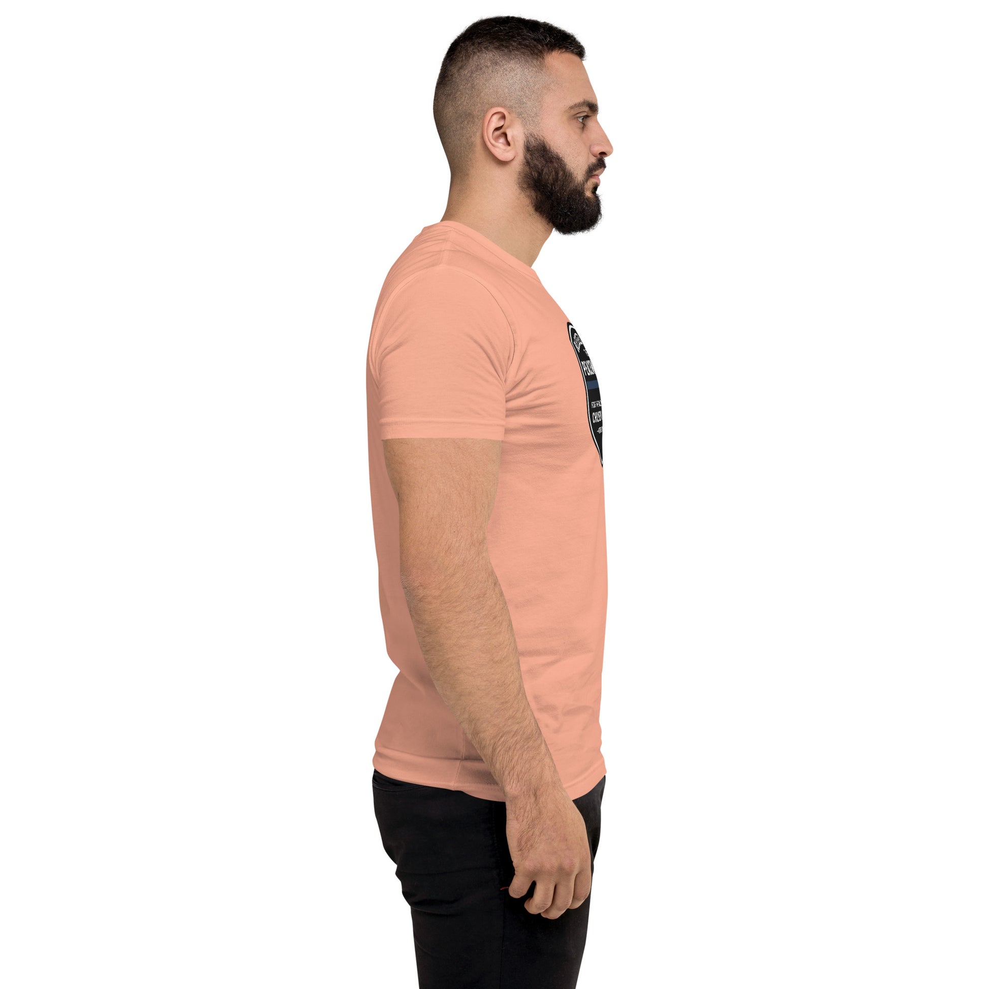 Blessed Are the Peacemakers Fitted T-Shirt – Christian Faith & Law Enforcement Apparel-Revival Unleashed