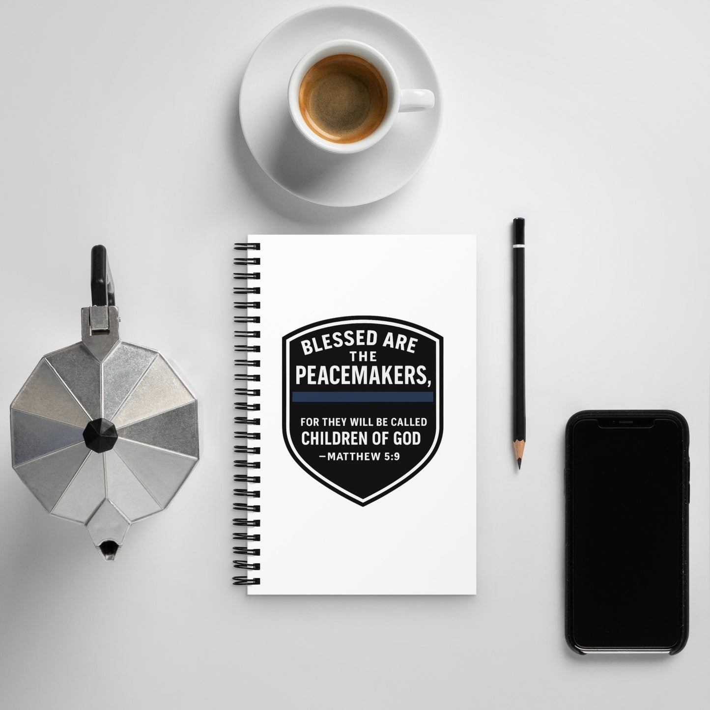 Blessed Are the Peacemakers Notebook | Revival Unleashed-Revival Unleashed