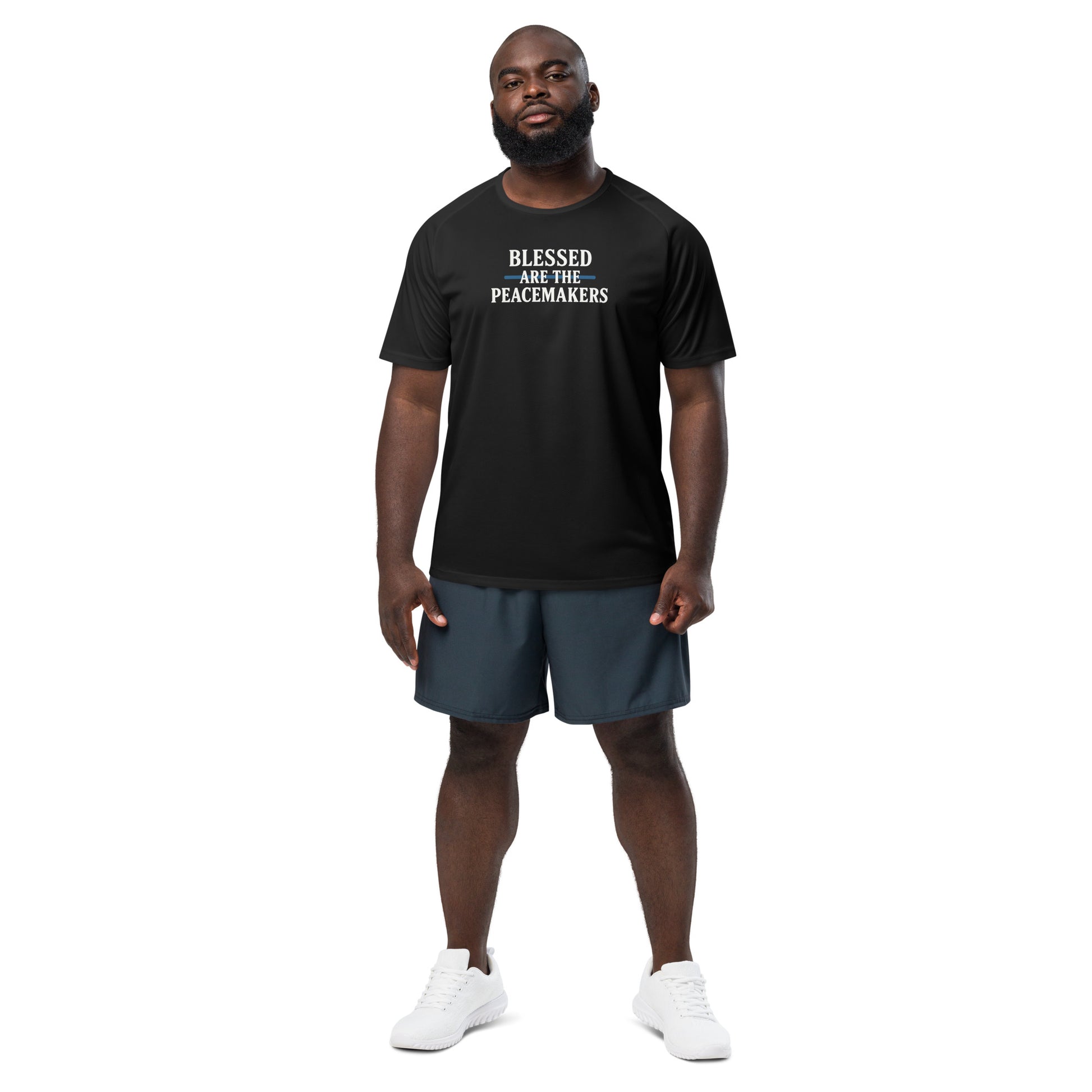 Blessed Are The Peacemakers Breathable Uniform Under Shirt – Christian Faith Apparel | Revival Unleashed-Revival Unleashed