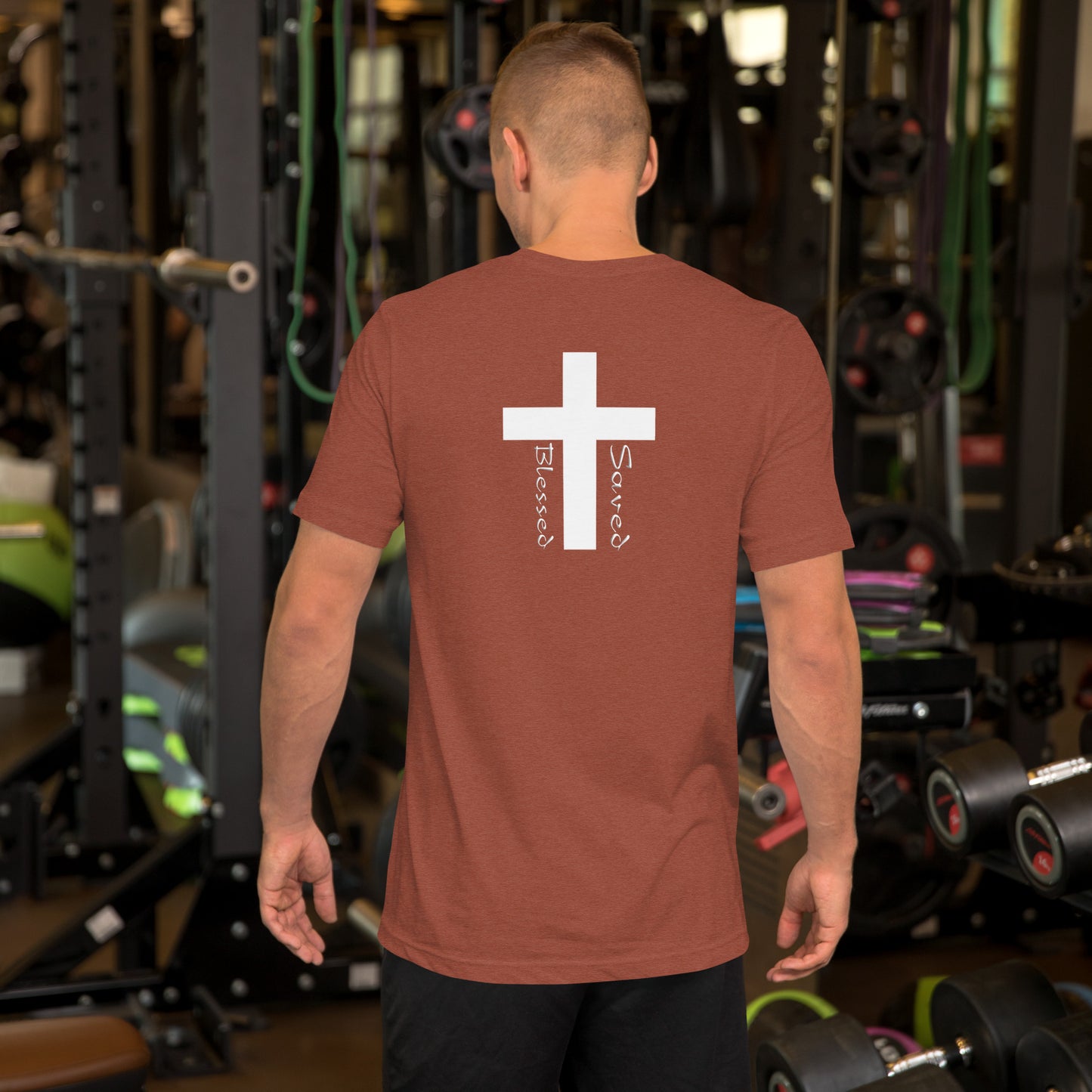 Saved Blessed T-Shirt | Revival Unleashed Christian Apparel-Revival Unleashed