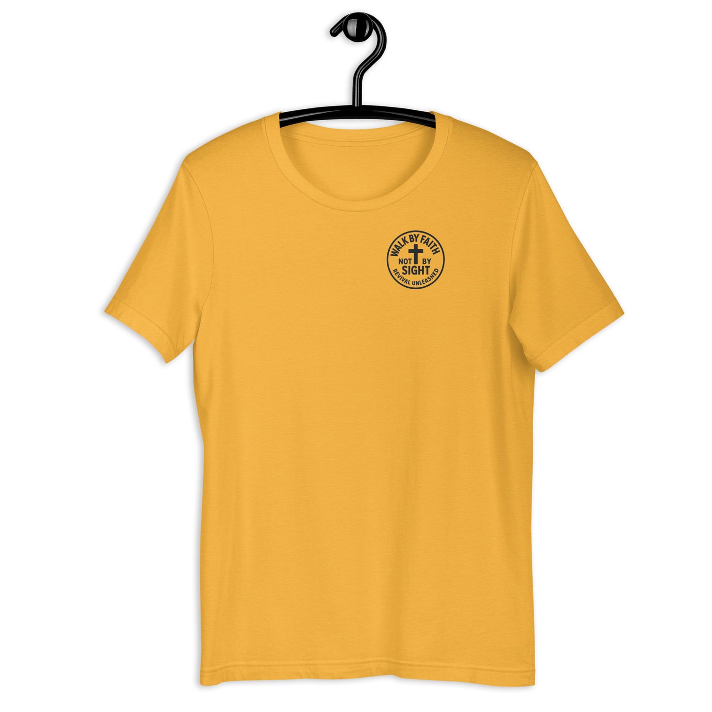 Walk By Faith Not By Sight T-Shirt | Revival Unleashed Christian Apparel-Revival Unleashed