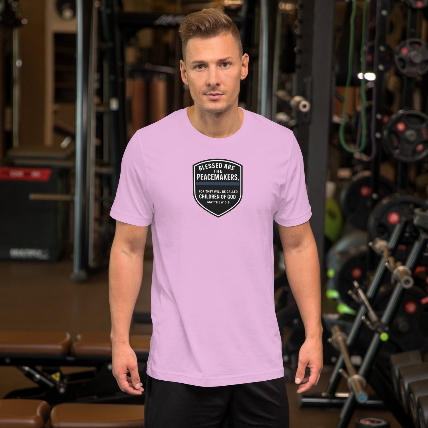 Blessed Are the Peacemakers Unisex T-Shirt – Christian Faith & Law Enforcement Apparel-Revival Unleashed