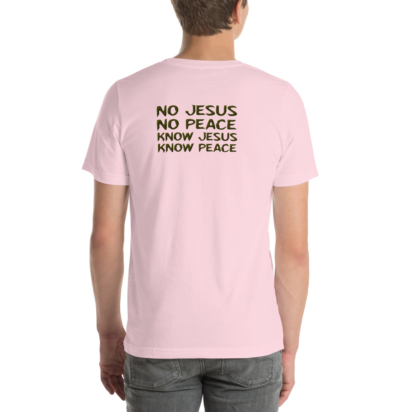 No Jesus, No Peace, Know Jesus, Know Peace T Shirt | Revival Unleashed Christian Apparel-Revival Unleashed